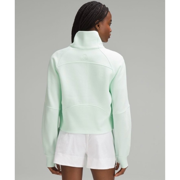 Brand New Lululemon Scuba Oversized Half-Zip in Mint Moment - Picture 3 of 5